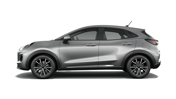 ford puma solar silver titanium